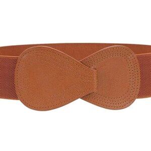1Pcs Women's Elastic Belt With BowKnot Decoration